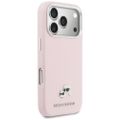Kryt Karl Lagerfeld pre iPhone 17 Pro 6,3" HC MAGSAFE PU FW W/ K&C HEAD PIN PINK