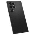 Púzdro Spigen Liquid Air pre Samsung Galaxy S24 Ultra matne čierna