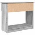 vidaXL konzolový stolík so zásuvkami sivý sonoma 85,5x38,5x74,5 cm