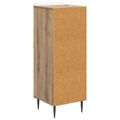 vidaXL Zásuvkový kabinet 33 x 34,5 x 92 cm Kompozitné drevo
