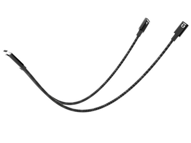 i-tec USB-C Cable Splitter Audio/Data, Power Delivery 100W Kábel, nabíjací a dátový, splitter, USB-C na 2× USB-C (PD nabíjanie až 100W a prenos dát až 480Mbps), podpora Thunderbolt 4, čierny