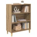 vidaXL Servírovacia skriňa Remeselný dub 69,5 x 32,5 x 90 cm