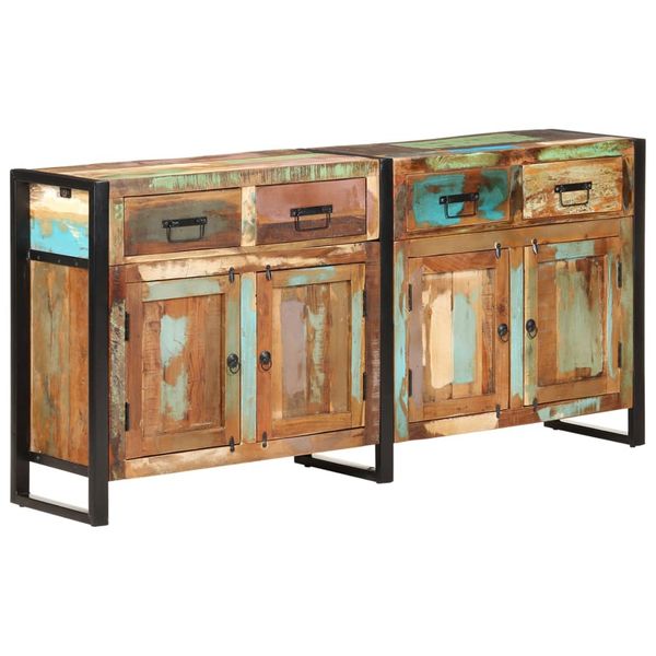 vidaXL Komoda 172x35x80 cm masívne recyklované drevo
