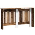 vidaXL Kryt radiátora Staré drevo 152 x 19 x 81,5 cm Kompozitné drevo
