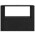 vidaXL Servírovacia skriňa Čierny dub 80 x 30 x 60 cm Kompozitné drevo