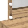 vidaXL Toaletný stolík Remeselný dub 100 x 40 x 120 cm
