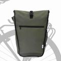 vidaXL Cyklistická taška Olivová 34 x 16 x 59 cm Polyester
