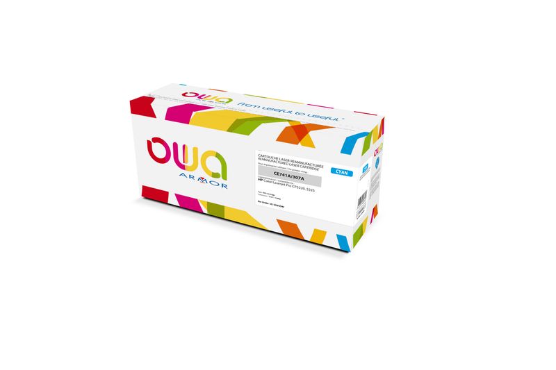 OWA Armor toner kompatibilný s HP CE741A, 7300st, modrá/cyan
