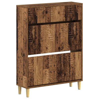 vidaXL Skriňa na topánky DELFT 78 x 24 x 103 cm Kompozitné drevo