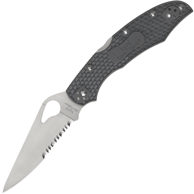Byrd BY03PSBK2 Cara Cara 2 Lightweight Combo vreckový nôž 9,5 cm, čierna, FRN