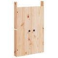 vidaXL Vonkajšie kuchynské dvierka MEPPEL 2 ks 50x9x82 cm masívna borovica