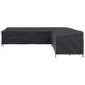 vidaXL Obal na nábytok 355 x 275 x 80 cm 420D Oxford tkanina Tvar L