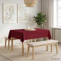 vidaXL Uterák na stôl Obdĺžnikový Víno červené 110 x 140 cm