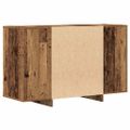 vidaXL Servírovacia skriňa Staré drevo 120 x 41 x 75 cm