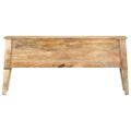 vidaXL Úložný box z mangovníkového dreva 99x35x48 cm