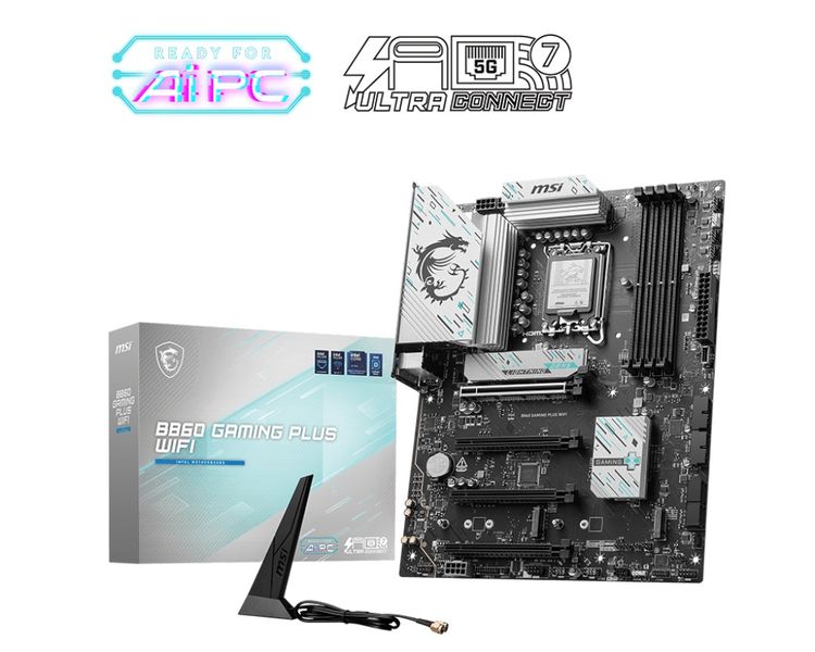 MSI B860 GAMING PLUS WIFI/LGA 1851/ATX