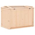 vidaXL Klietka pre škrečka 80x40x43 cm jedľové masívne drevo