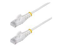 25cm White Slim CAT6 Ethernet Cable - N6PAT25CMWHS