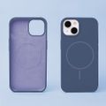 Silicone Thin Mag case for iPhone 17 6,3" / 18 6,3" dark blue