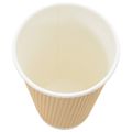 vidaXL Papierové šálky na kávu 500 ks 16oz 400ml hnedá