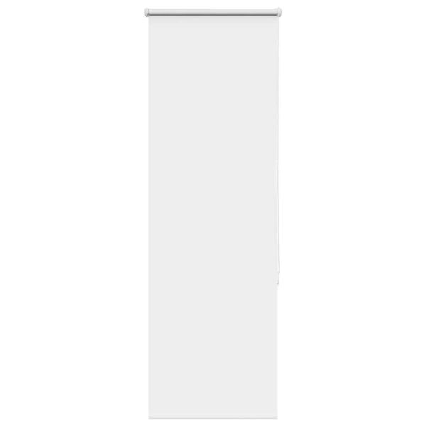 vidaXL Roleta Zatemnenie biela 50x150cm Šírka látky 45,7cm Polyester