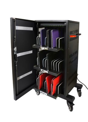 PORT CONNECT CHARGING CABINET 30 UNITS, čierny