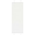 vidaXL plisovaná roleta biela 75x200 cm šírka látky 74,4 cm