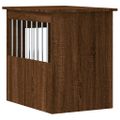 vidaXL Nábytková prepravka pre psa hnedý dub 45x62x59 cm kompoz. drevo