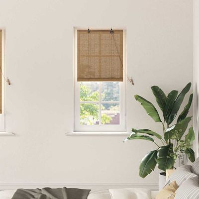 vidaXL Roleta Hnedá 60 x 220 cm Bambus