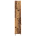 vidaXL Highboard 2 ks Staré drevo 69,5 x 34 x 180 cm