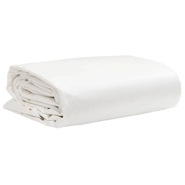 vidaXL Celta biela 1x2,5 m 650 g/m²