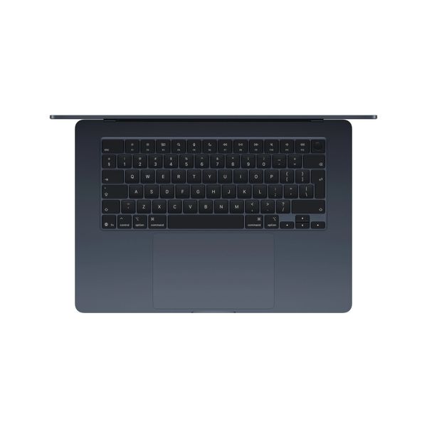 Apple MacBook Air 15"/M5/15,3"/2880x1864/24GB/1TB/M5/Tahoe/Midnight/1R Notebook, Apple M5 cip, 10jádrové CPU, 10jádrové GPU, 24GB RAM, 1TB SSD, 15,3" Liquid Retina, macOS Tahoe, temne inkoustový