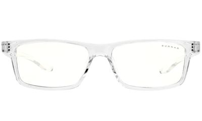 GUNNAR kancelárske/herné okuliare CRUZ KIDS LARGE (8-12) CRYSTAL čiré sklá BLF 35 NATURAL focus Okuliare, kancelárske, herné, biele obrúčky, čiré sklá, pre deti 8–12 rokov