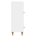 vidaXL Servírovacia skriňa Biela 66 x 34,5 x 95 cm Kompozitné drevo