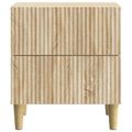 vidaXL Nočný stolík Dub sonoma 43 x 34,5 x 48 cm Kompozitné drevo