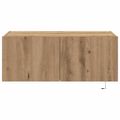 vidaXL TV nástenná skriňa 80 x 35 x 31 cm Remeselný dub