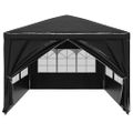 vidaXL Párty stan 3x6 m, antracitový