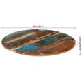 vidaXL Okrúhla stolová doska 80 cm, 15-16 mm, recyklovaný masív