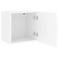 vidaXL TV nástenné skrinky 2 ks biele 40,5x30x40 cm kompozitné drevo