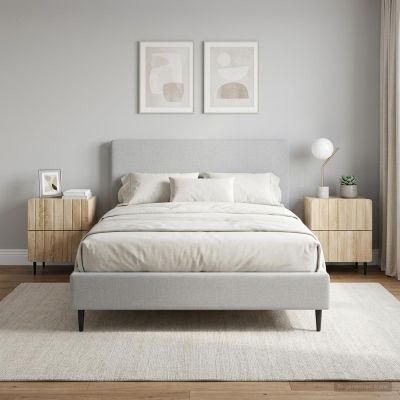vidaXL Nočný stolík 2 ks Dub sonoma 43 x 34,5 x 49,5 cm