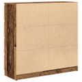 VidaXL Príborník Old Wood 100x35x99 cm Engineered Wood