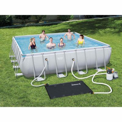 Bestway Solárna podložka na ohrev bazéna Čierna 110 x 171 cm PVC
