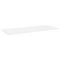 vidaXL Prídavné police 4 ks, biele 100x40x1,5 cm, kompozitné drevo