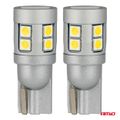 LED žiarovky CANBUS T10 W5W 12 SMD 3030 Biele 12V 24V AMiO-04243