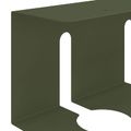 vidaXL Úložný box na káble pod stôl 2 ks Olivovo zelená