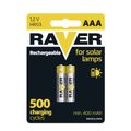 Nabíjacia batéria Raver 400mAh HR03 (AAA), 2 ks --CENA BLISTR-