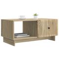 vidaXL Konferenčný stolík Dub sonoma 90 x 50 x 40 cm Kompozitné drevo