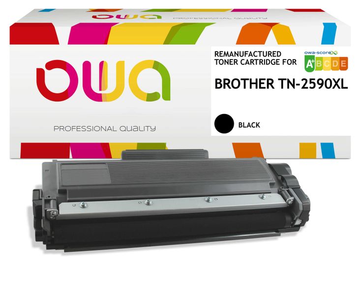 OWA Armor toner kompatibilný s Brother TN-2590XL, čierna/black,3000str.