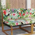 vidaXL Vankúš na vonkajšiu pohovku Polyester farebné 80 x 68,5 cm
