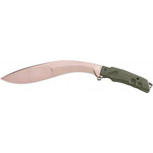 FOX knives FX-9CM04 BT EXTREME OD GREEN mačeta 23,5 cm, bronz, zelená, Forprene, nylonové puzdro